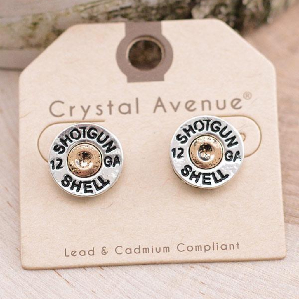 Shotgun Shell Earrings - Western Earrings - Yellowstone Fans 12$